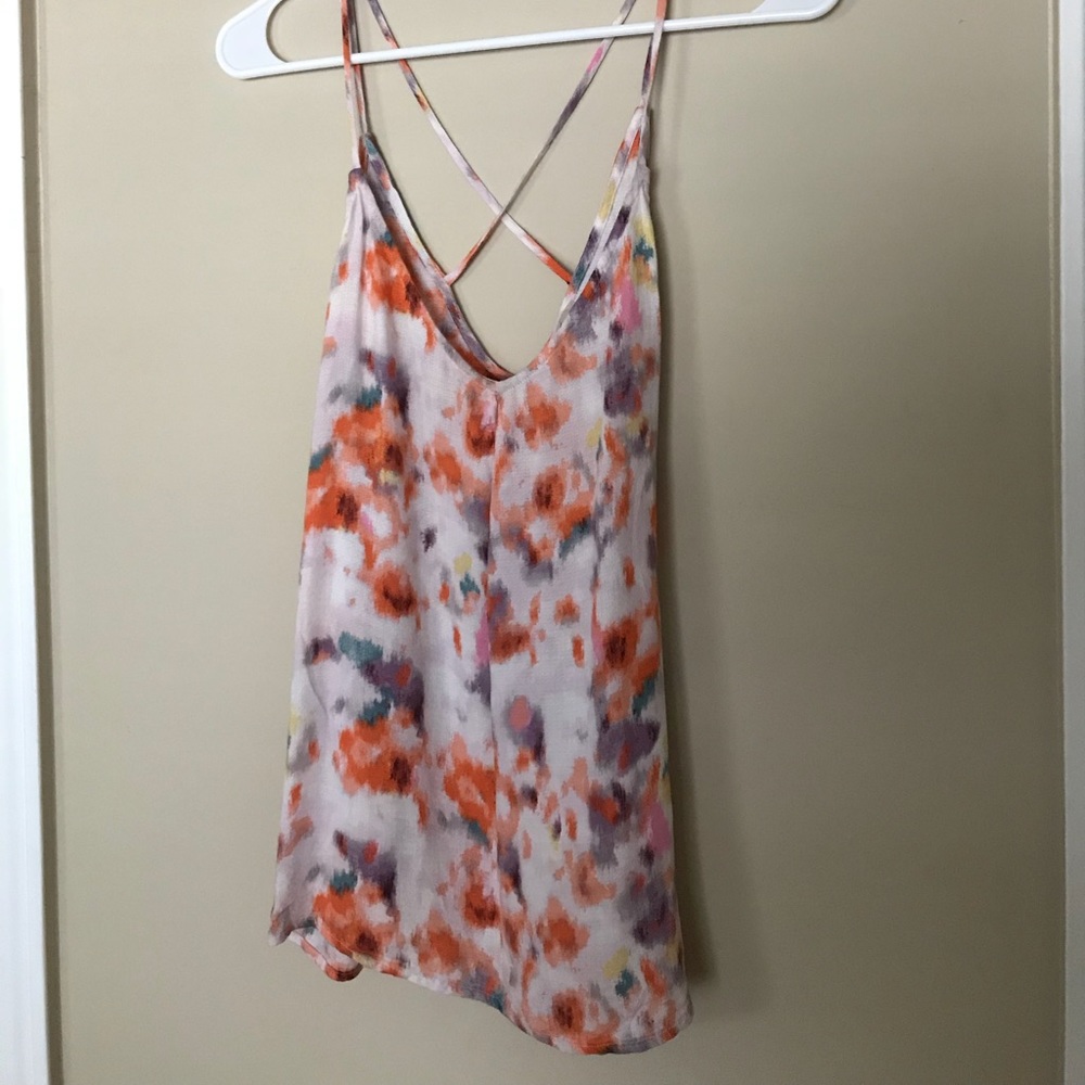 Lucky brand crossback tank, like new